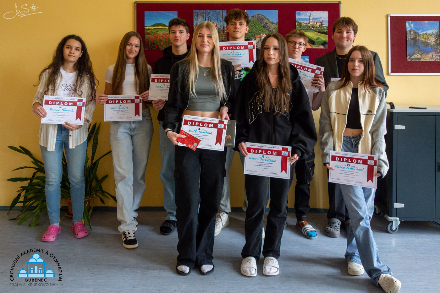 Školní kolo soutěže v psaní na klávesnici (duben 2024)